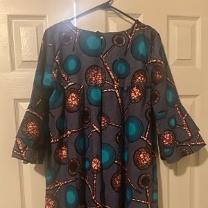 Authentic African dress large to xxl